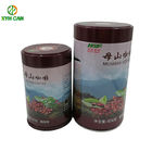 Coffee Tin Can Eco-Friendly Custom Printed Small Metal Containers with  Screw Lids Cap