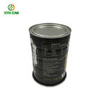 Milk Powder Tin Can with Safety Food Grade Skid Cap Metal Tin Packaging