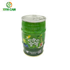 Alcohol Tin Cans CMYK Glossy Lamination Empty Tin Containers For Food Wine Packaging