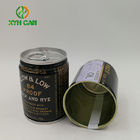 Alcohol Tin Cans 0.21mm Thickness CMYK 100ML Beverage Tinplate containers 100ml tin cans for whiskey