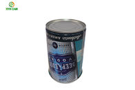 Tin Cans for Alcohol CMYK Glossy Lamination Alcohol Tin Boxes For Vodka Packaging
