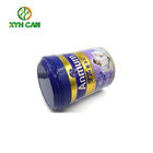 Tin Gift Boxes for 800g Cookie Food Powder Empty Tinplate Tin Gift Box/Large Tins With Lids OEM Service