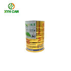 High Performance Tall Metal Tin Can With Airtight Tin Cap Custom Logo