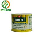 Tin Cans for Milk Powder ROHS Certification CMYK Printing PMS Printing Round Powder Empty Cans with Customized Sizes