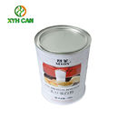 Suger Tin Can Food Packaging  Round Candy Tins Glossy Lamination Printing