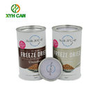 Colorful Printed Tin Cans for Milk Powder Durable Milk Powder Tin Cans For Coffee Product OEM Service