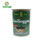 Beverage Tin Can Multi-Size Round Tin Containers For Food Packaging Glossy Lamination