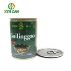 Beverage Tin Can Multi-Size Round Tin Containers For Food Packaging Glossy Lamination
