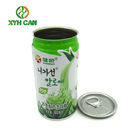 Beverage Tin CanRound Tin Containers For Food Packaging Embossing Printing