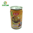 Beverage Tin CanRound Tin Containers For Food Packaging Embossing Printing
