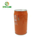 Beverage Tin Can 310g Empty Coffee Tin Packaging Container With Pull Ring