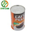 Tin Cans for Coffee Food Grade Round Tin Packaging Glossy Lamination Printing