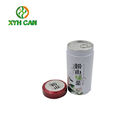 Tea Tin Can Food Grade Standard Round Metal Printing Glossy Box for Tea