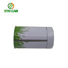 Tea Tin Can Easy to Carry Small Size Tinplate Material Matting Printing Tin Cans for Longjin Tea