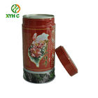 Tea Tin Can Food Grade Certificate Decorative For Tea Storage Useful Colorful Design