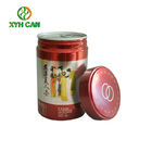 Tea Tin Can Chinese Style Tin Storage Containers For Food Packaging with Customized Design