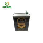 Olive Oil Tin Can High Performance Square Printed Food Tin Box Oem Service