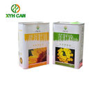 Rectangular Tin Containers Cylinder Shape 5L Printed Containers ROHS Approved