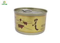 2 Piece Can Eco-Friendly Standard Round for Beef Sauce with OEM Service