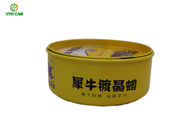 Wax Tin Can Customized Size CMYK Printed for Wax Packaging with Tinplate Lid