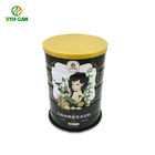 Safety Food Grade Tin Containers 900g Round Empty Metal Tin Can Packaging For Milk Powder