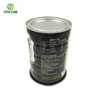 Safety Food Grade Tin Containers 900g Round Empty Metal Tin Can Packaging For Milk Powder