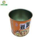 Peanut Popcorn PMS CMYK Printing 0.25mm Food Tinplate Can