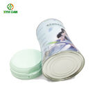 Tin Cans for Milk Powder Anomalistic Pillow Shape 0.23mm CMYK Milk Powder Tin Boxes