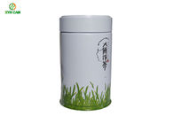 Tea Tin Cans Recyclable CMYK 4C Printing 68*110mm Tin Boxes for Tea coffee beans