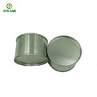 CMYK 4C 0.19mm Tinplate Round Tin Cans for Food Container Offset Printing