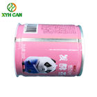 FDA 0.23mm Thick CMYK Printing Food Tin Cans For Oat Food