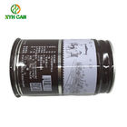 CMYK 4C Printing Round Tin Boxes For 250g Coffee Beans