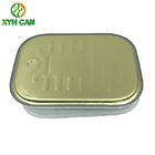 Metal Tin Cans For 200g Canned Food Crab Meat Sardine Fish Customized Logo