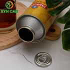 Beer Tin Cans Supporting CMYK Offset Printing 1L Tsingtao Beer Round Tin Cans