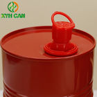 Olive Oil Tin Cans 0.19mm Tinplate CMYK 4C Round Metal Cans for 1L Safflower Oil Tin Jars
