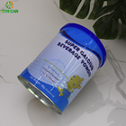 Milk Powder Metal Tin Containers 0.23mm Thickness For Calcium Fortified Beverage