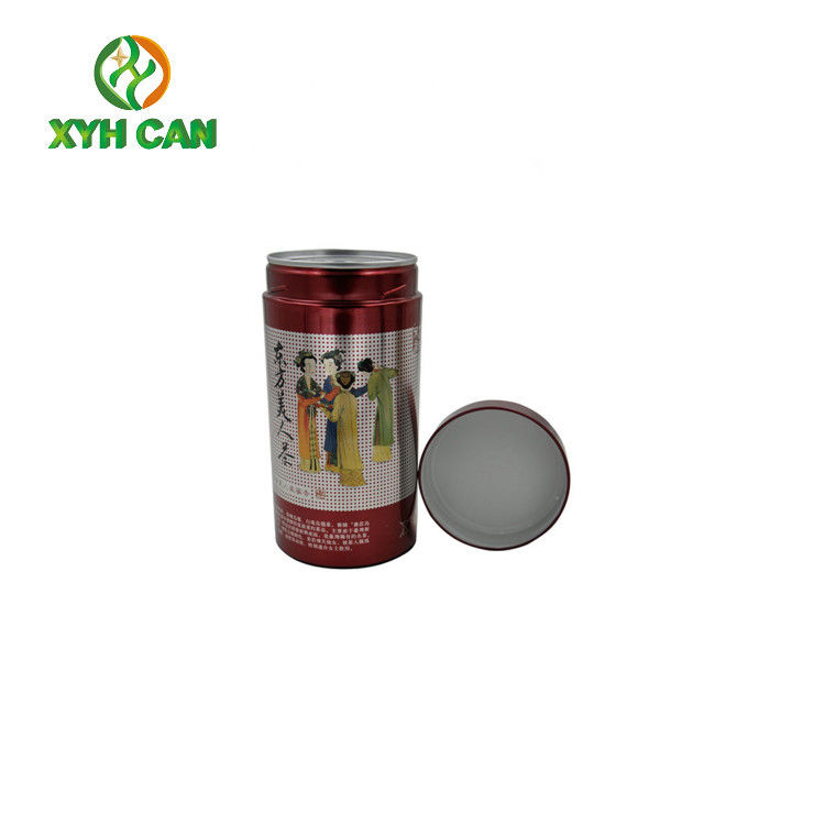 Tea Tin Can Commercial Custom Organic Green Tea Seed Oil Coffee Tin Can
