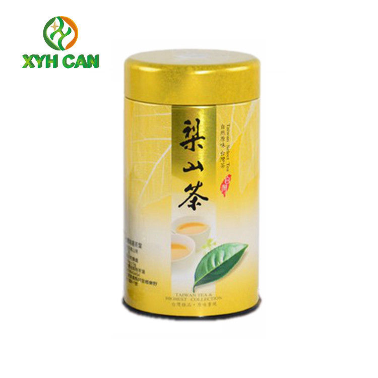 Tea Tin Can Airtight Metal Tinplatec Empty Tea Can CMYK Printing