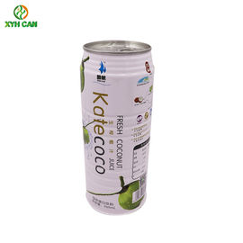 Beverage Tin Cans for 1L Beverage Packaging Printed Tin Containers For Coconut Water