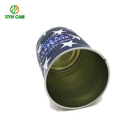 Alcohol Tin Can Vodka Packaging CMYK Printing 500ml Water Tin Cup