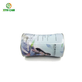 Milk Powder Tin Can Small Waist  Metal Milk Powder Tin Can with Colorful Cap