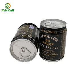 Recoverable 100ML Glossy Painting Alcohol Tin Can 0.21mm Thickness