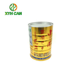 High Performance Tall Metal Tin Can With Airtight Tin Cap Custom Logo