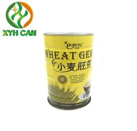 500g Metal Food Tins  Empty Tinplate Can Packaging For Powders Glossy Lamination