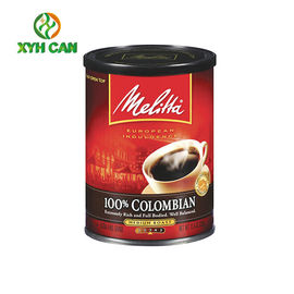 Colorful Printed Tin Cans for Milk Powder Durable Milk Powder Tin Cans For Coffee Product OEM Service