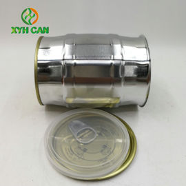 Commercial Empty Coconut Oil Tin Can  Round Tin Containers CMYK 4C Printing