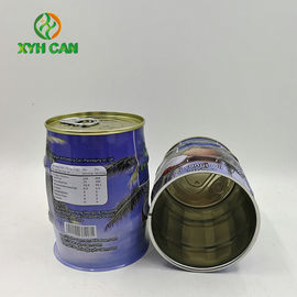 Metal Tin Can Coconut Oil Packaging 73×107mm Dimension Container