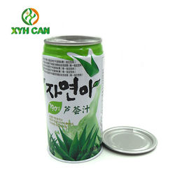 Beverage Tin CanRound Tin Containers For Food Packaging Embossing Printing