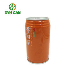 Beverage Tin Can 310g Empty Coffee Tin Packaging Container With Pull Ring