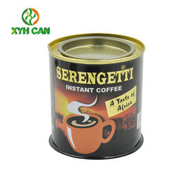 Coffee Tin Can with CMYK Customized Printing Tinplate Hight Can Adjustable